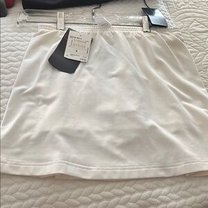 Adidas White Mini Skirt